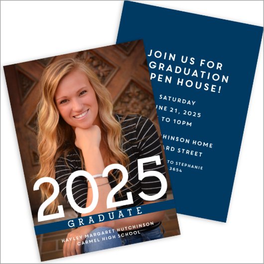 Graduate Band Invitation - Set Of 24 (Front)