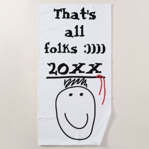 Graduate Beach Towel