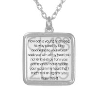 Graduate bible verse Psalm 119:9-11