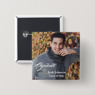 Graduate Button Pin