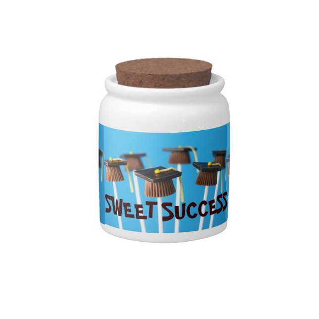  GRADUATE candy jar (Front)