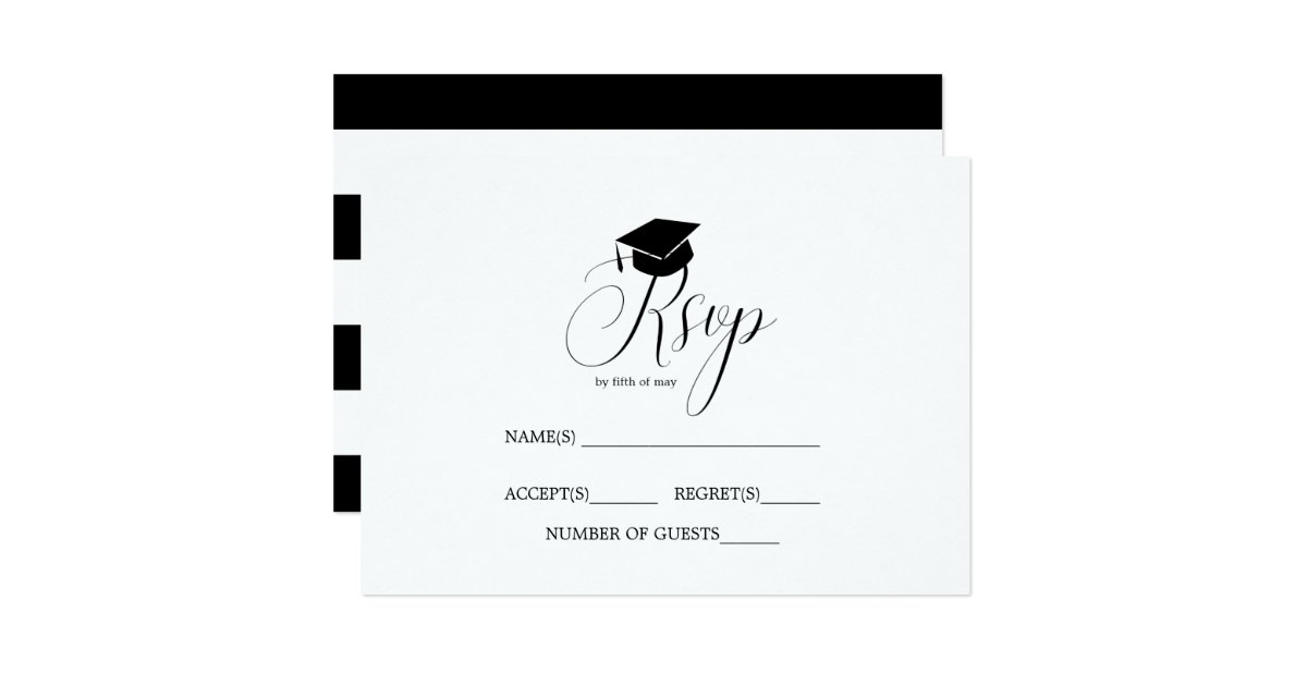graduate-cap-graduation-party-typography-rsvp-invitation-zazzle