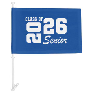 Graduate Car Flag