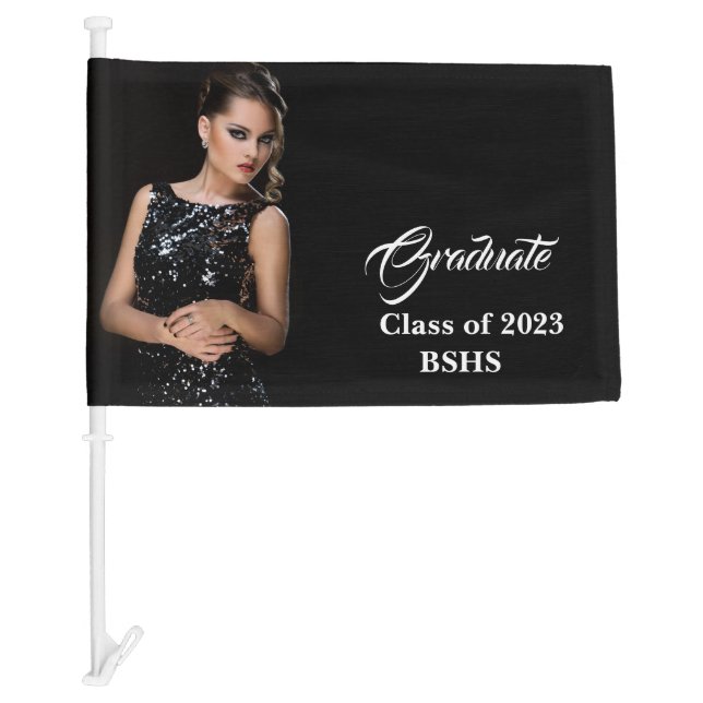 Graduate Car Flag (Front)