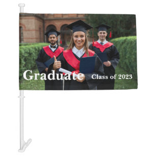 Graduate Car Flag