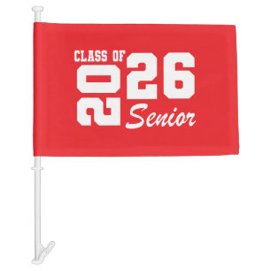 Graduate Car Flag