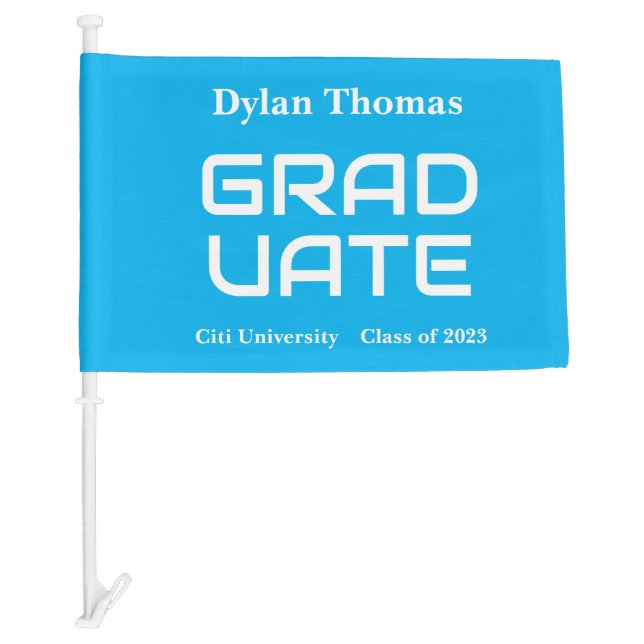 Graduate Car Flag (Front)