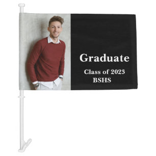 Graduate Car Flag