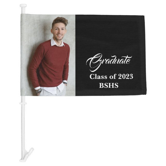 Graduate Car Flag (Front)