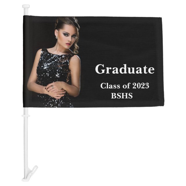 Graduate Car Flag (Front)