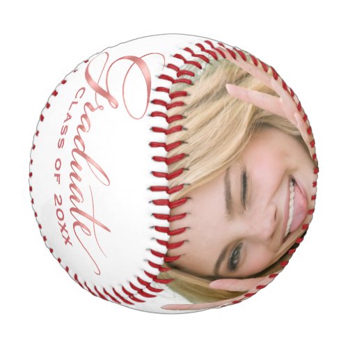 Graduate Class of 20XX Baseball Keepsake