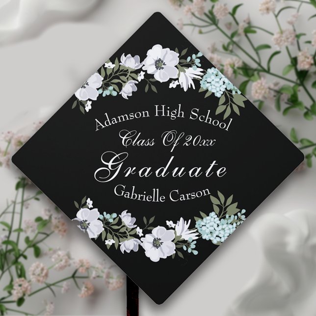 "Graduate" Class Of 20xx" Graduation Cap Topper (Creator Uploaded)