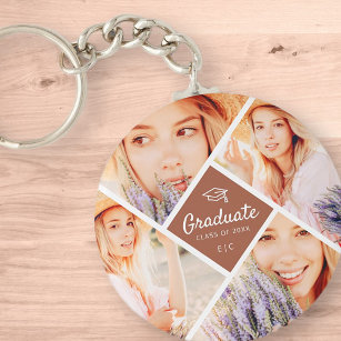 VALICLUD 8 Pcs Key Chain Keychain for Keys Graduate Gifts Graduation Party  Favors Supplies Thank You Gift Keychain Thank You Keychain Key Ring Durable