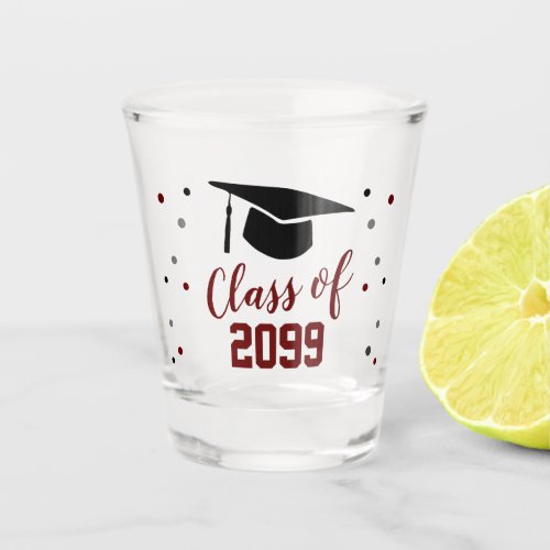Graduate Class of Any Year Wine Shot Glass