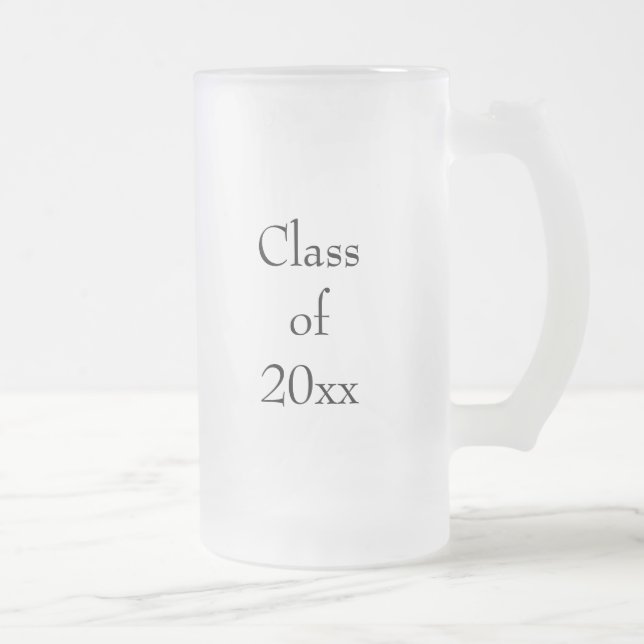 Graduate Class of Mug Customize Date and Name (Right)