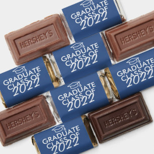 Graduate Class  Simple Modern Script Graduation Hershey's Miniatures