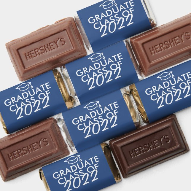 Graduate Class  Simple Modern Script Graduation Hershey's Miniatures (Assorted)