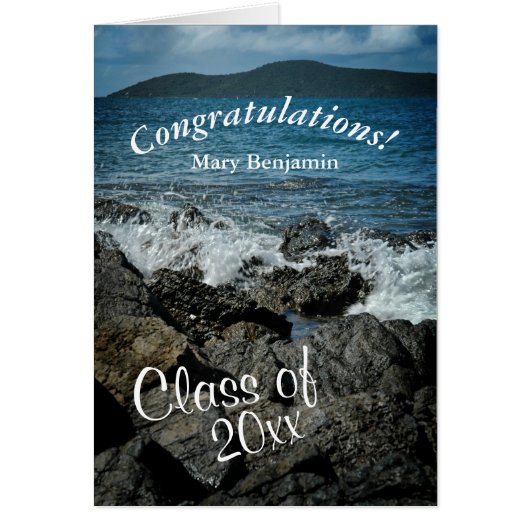 Graduate Congratulation Greeting Card (Front)