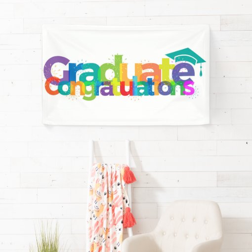 Graduate Congratulations Banner | Zazzle