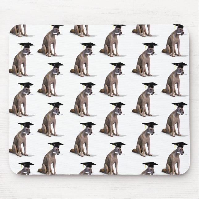 Graduate Coyote Mouse Pad (Front)