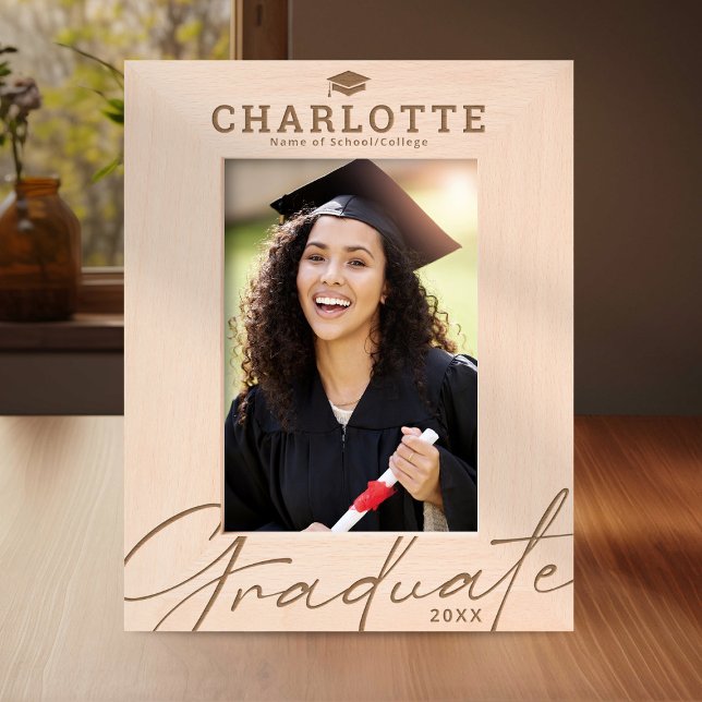 Graduate Custom Graduation Engraved Frames (Creator Uploaded)