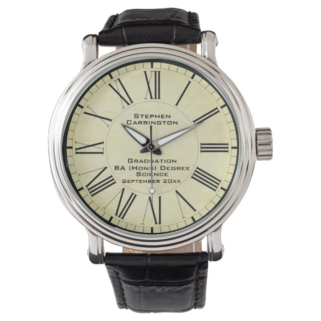 Graduate Degree or Graduation Award Watch (Front)
