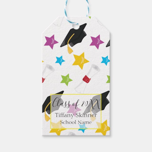 Graduate Designs Gift Tags (Front)