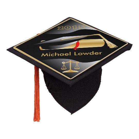 Graduate Diy Year Law School Graduation Cap Topper