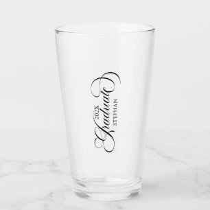 Graduate Elegant Sage Green Script Typography Glass