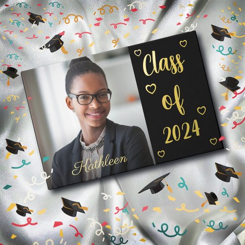 Graduate Grad Photo Graduation Gold 