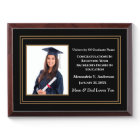 Graduate Graduation Photo School Award Plaque