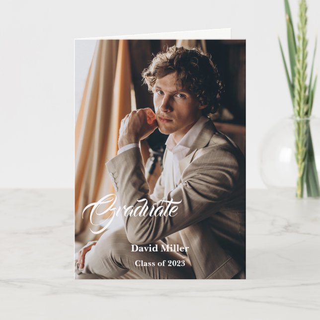 Graduate Greeting Card (Front)