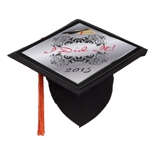 Graduate | I Did it Graduation Cap Topper | Zazzle.com