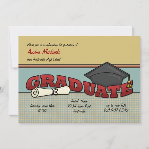 Graduate Invitation