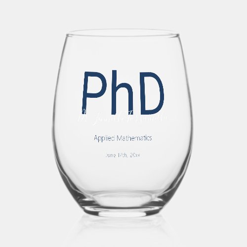 Graduate Keepsake Name PhD Graduation