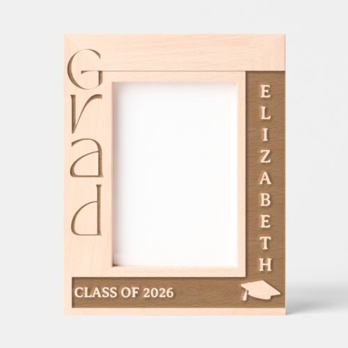 Graduate Laser Etched Frame Graduate Laser Etched Frame