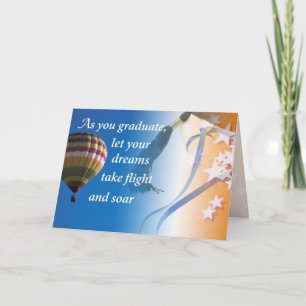 Graduate Let Dreams Soar Card