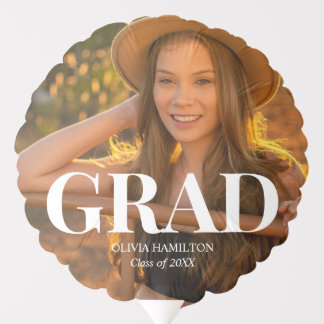 Graduate Modern 2 Photo Balloon