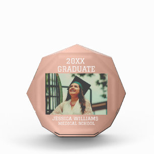Graduate Modern Elegant Photo Typography Acrylic A Award