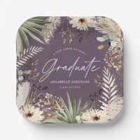 Graduate modern pampas grass purple elegant