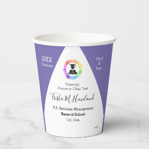 Graduate Paper Cups- HAMbyWhiteGlove Paper Cups