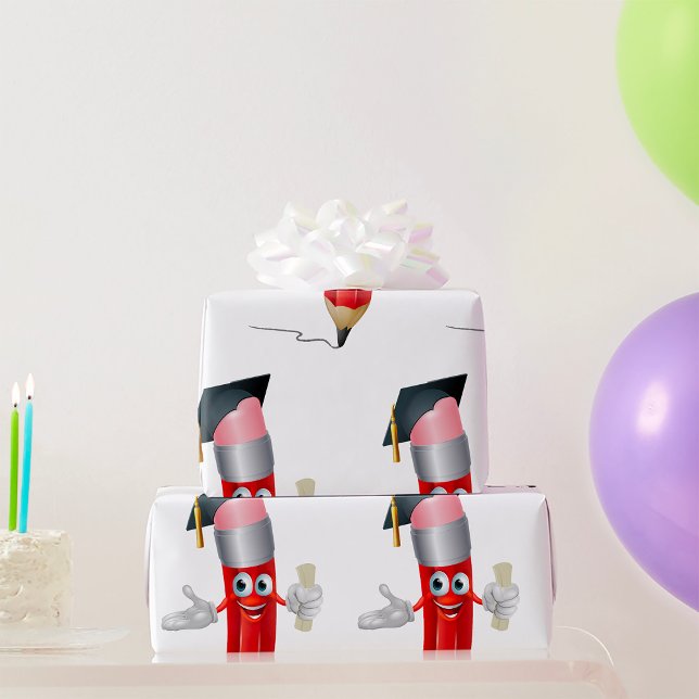 Graduate Pencil Wrapping Paper (Creator Uploaded)