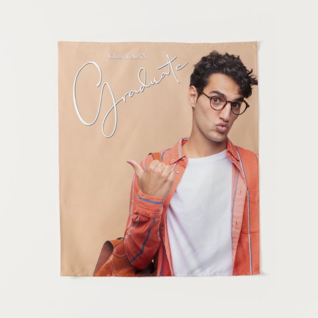 Graduate Photo Backdrop Banner (Front)