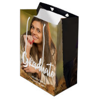 Graduate Photo Bold Script Custom Graduation