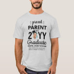 Graduate Photo Class Year Proud Parent Graduation T-Shirt<br><div class="desc">Show your joy for the graduate with a stylish custom photo "Proud Parent" men's graduation tshirt. The picture and text on this template are simple to personalize, and all wording, colors and fonts can be changed with the Zazzle design tool. It can be customized for any family member or friend,...</div>