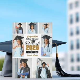 Graduate Photo Collage Class of 2026 Graduation Announcement