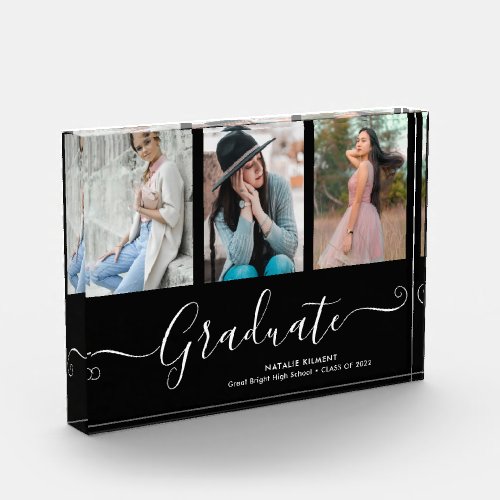 Graduate Photo Collage Graduation Photo Block