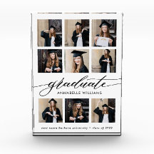 Graduate Photo Collage Keepsake