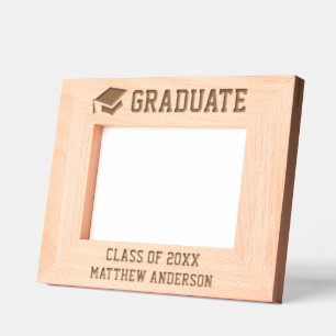 Graduate Photo Engraved Frames