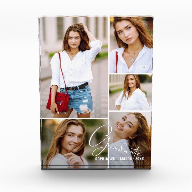 Graduate Photo Grid Collage (Front)